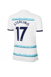 Chelsea Raheem Sterling #17 Voetbaltruitje Uit tenue Dames 2022-23 Korte Mouw